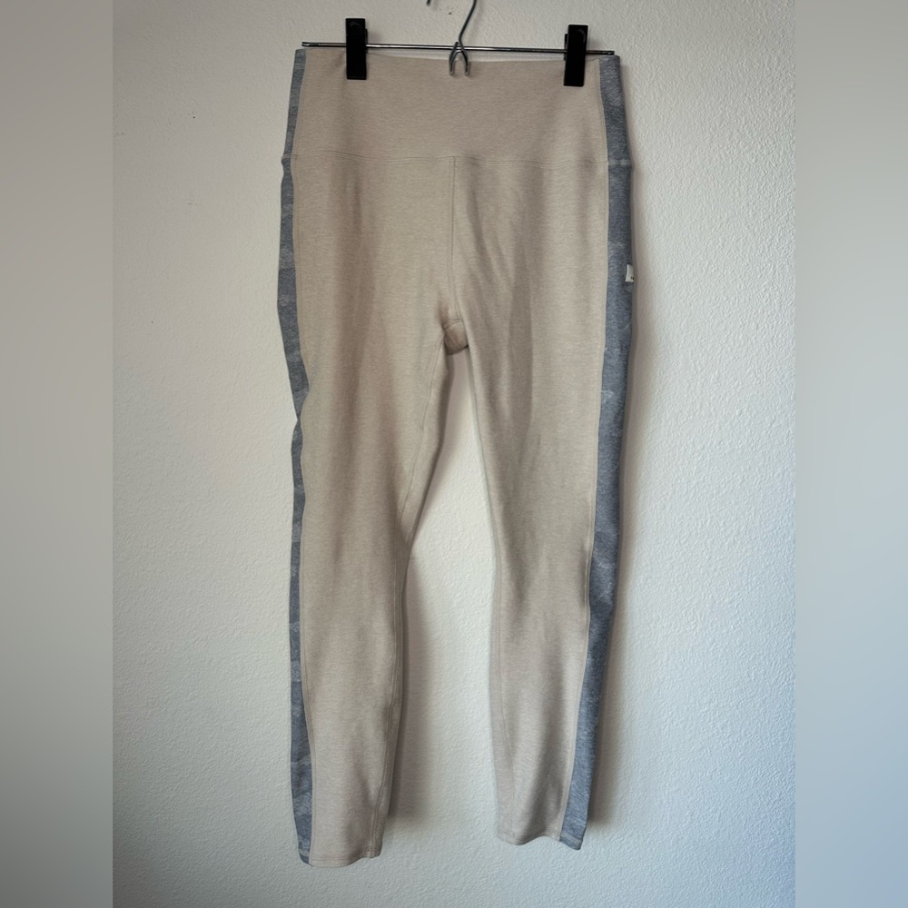 Vuori Aspire Elevation Leggings Dune Heather Women’s Size Large High Rise